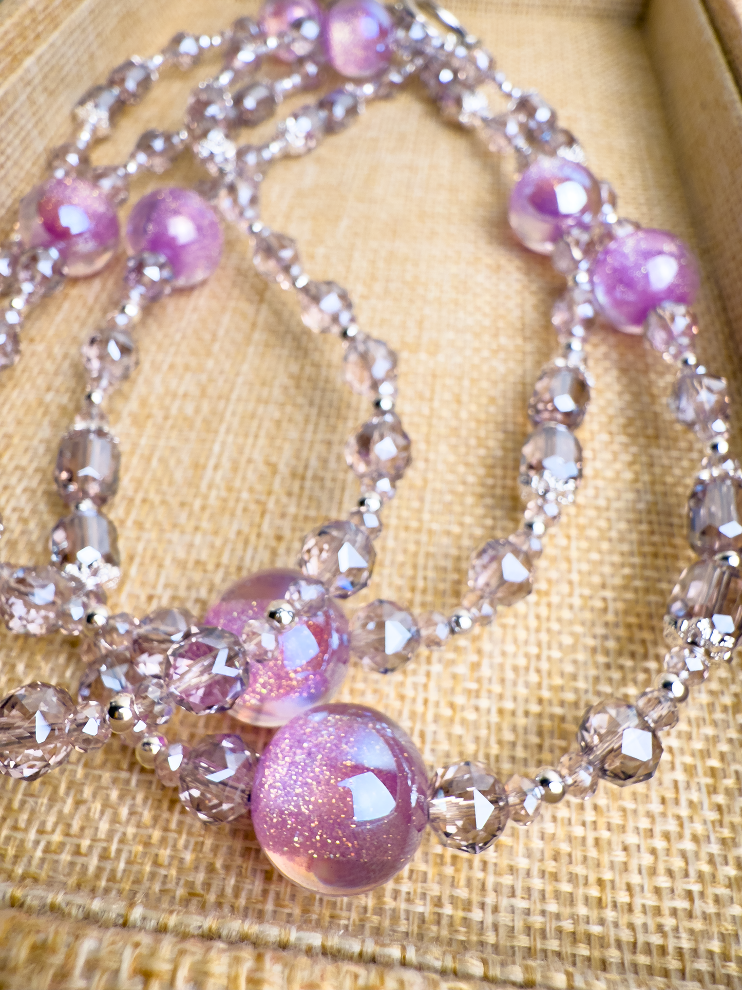 Crossbody Chains - Lilac Gem