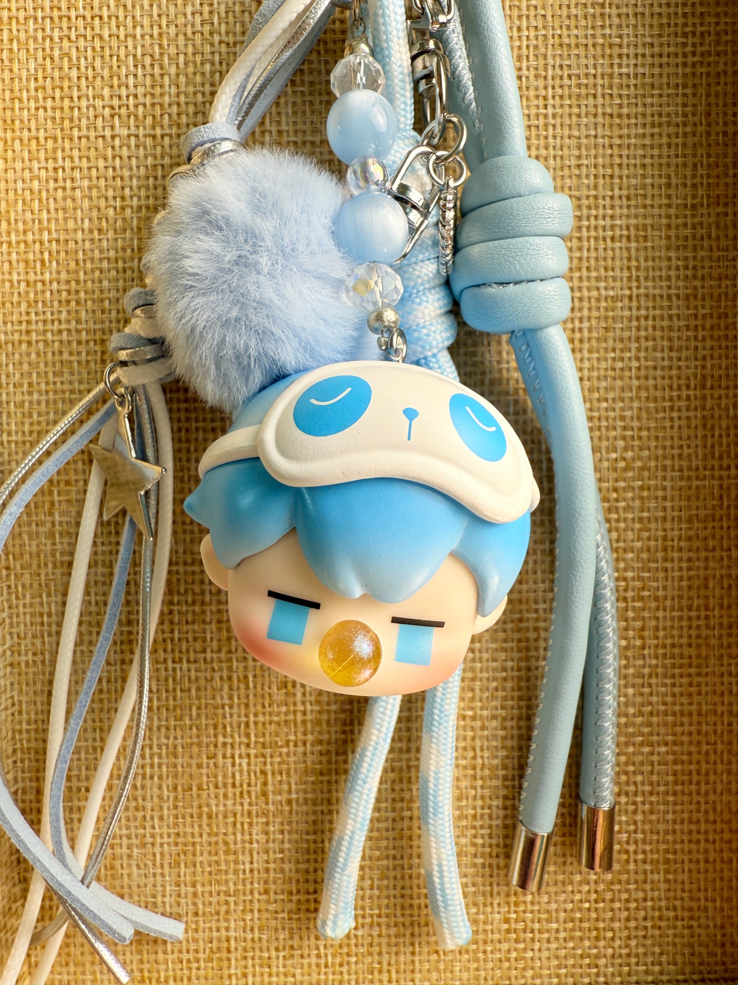 Blue panda PEDUDU Bag charm