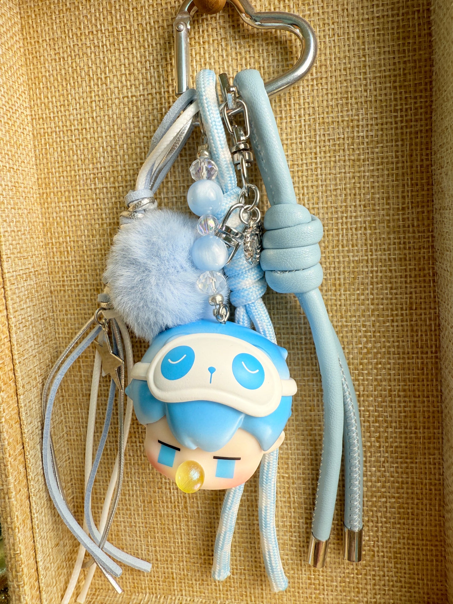 Blue panda PEDUDU Bag charm