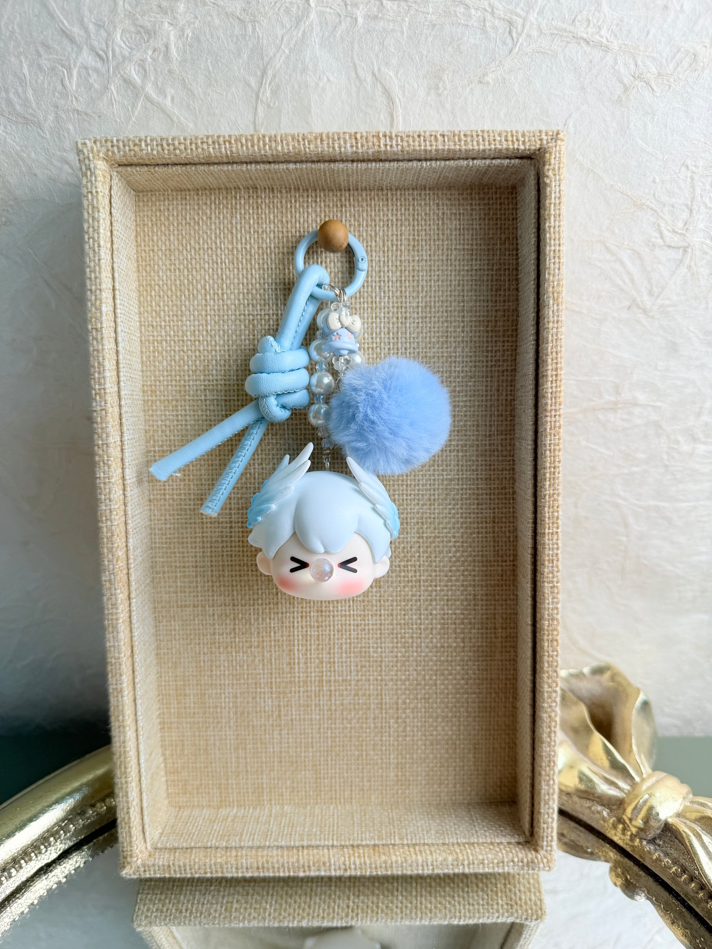 White Angel PEDUDU Bag charm