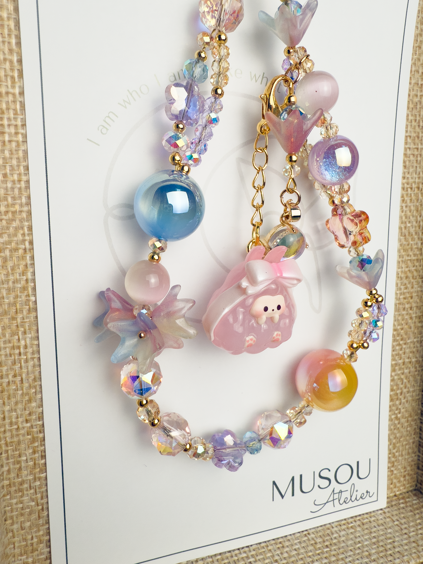 Suplay Kiki (Pink Bow) Phone Charm