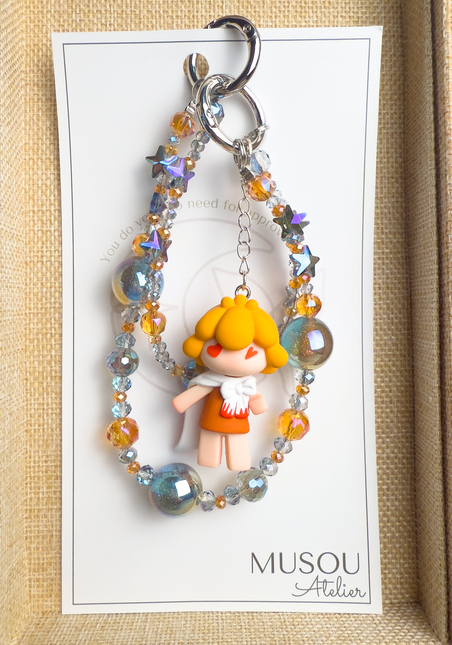 Soly MBTI (ENFP) x Orange Phone Charm