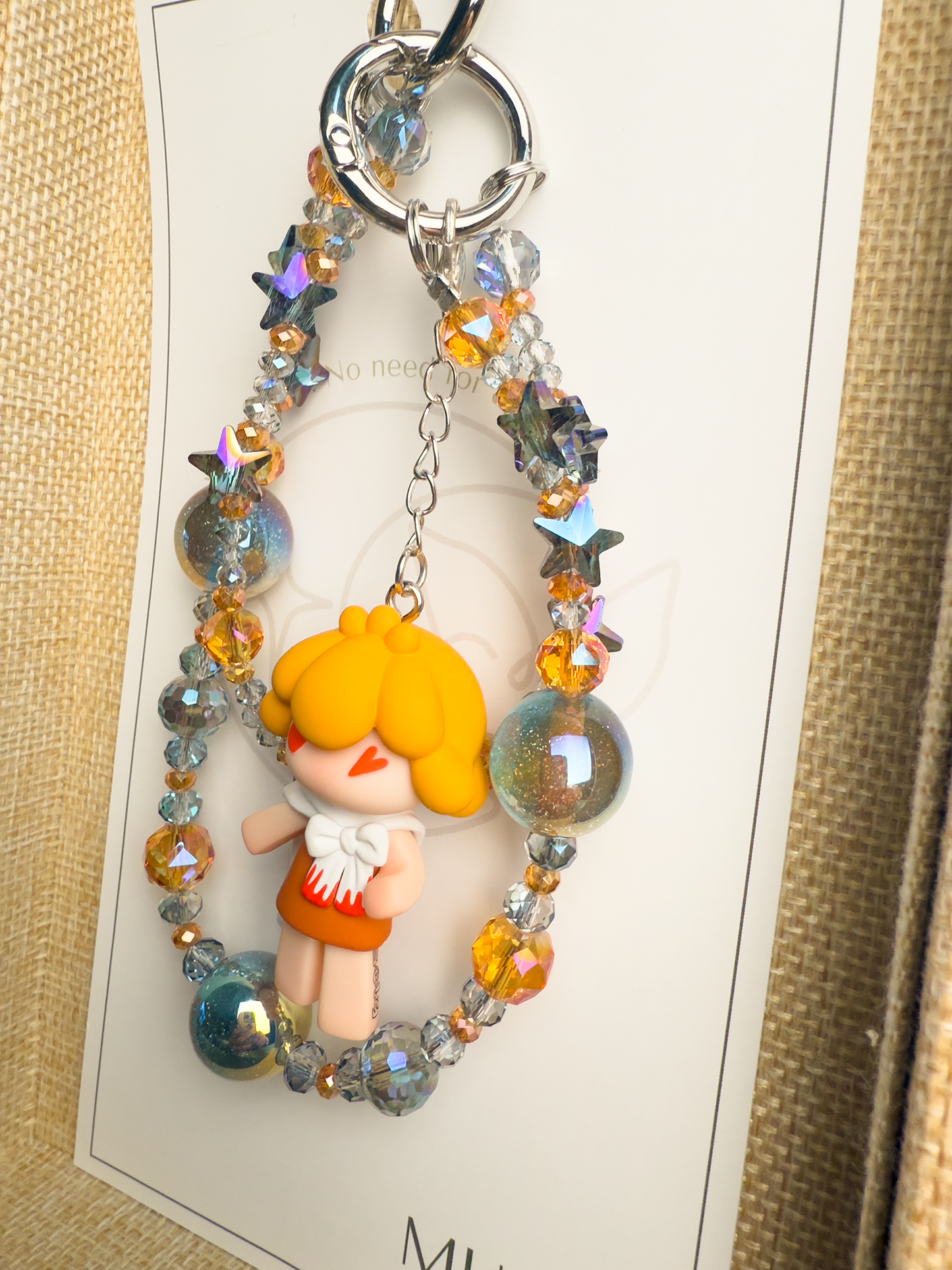 Soly MBTI (ENFP) x Orange Phone Charm