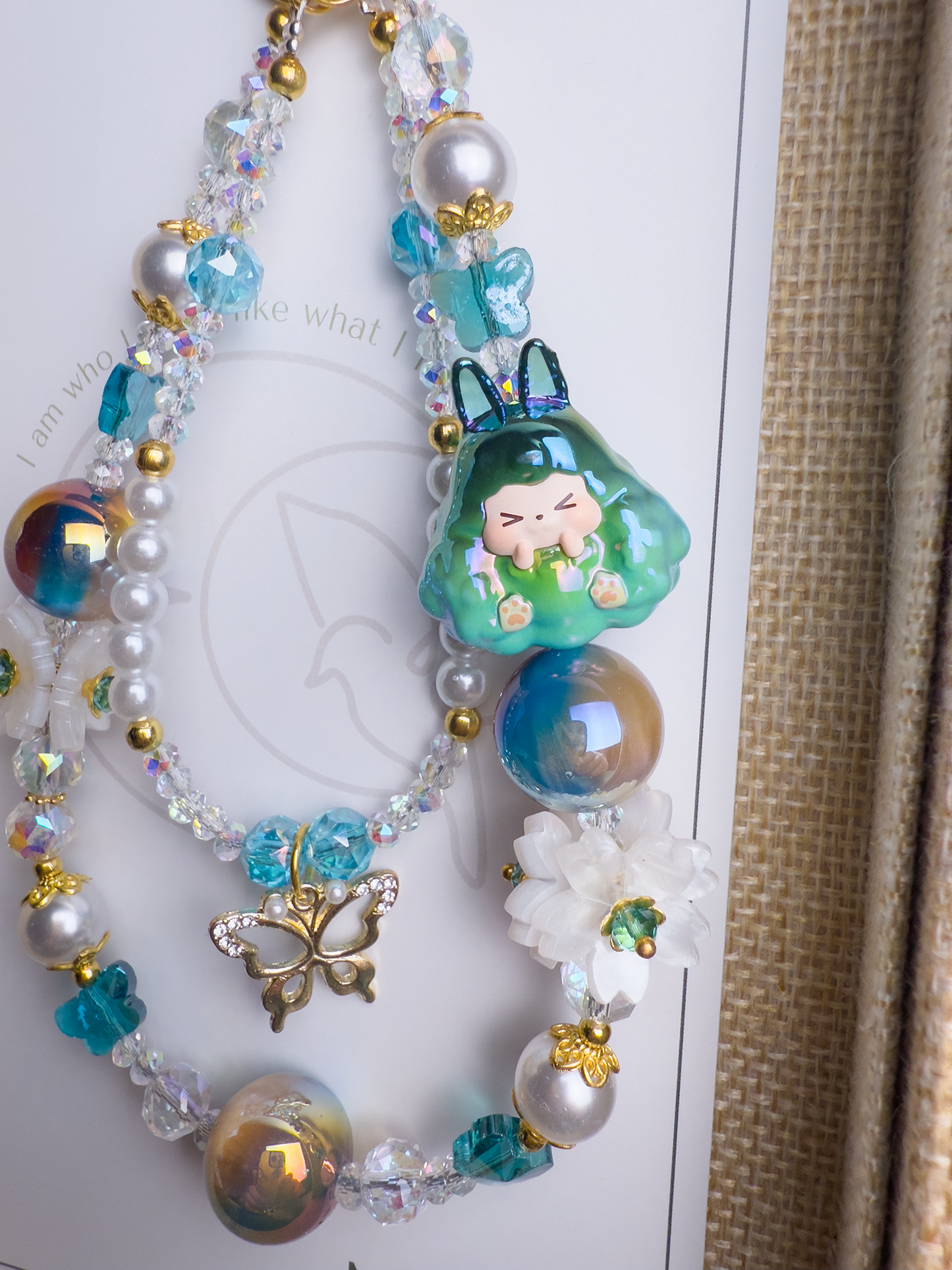 Suplay Kiki Phantom (Turqoise) Phone Charm