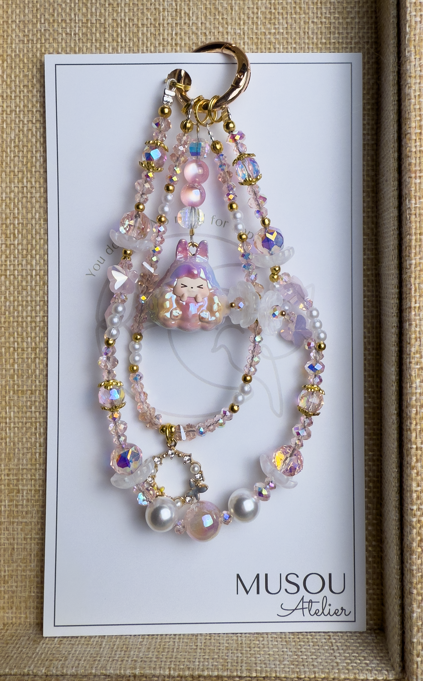 Suplay Kiki Phantom (Pink) Phone Charm