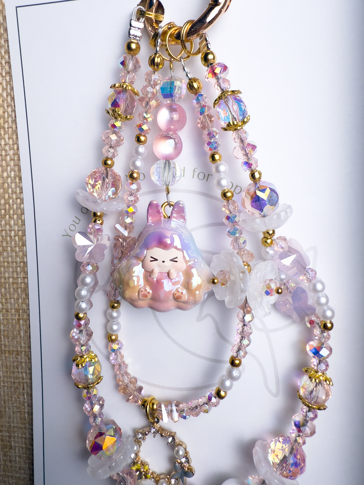 Suplay Kiki Phantom (Pink) Phone Charm