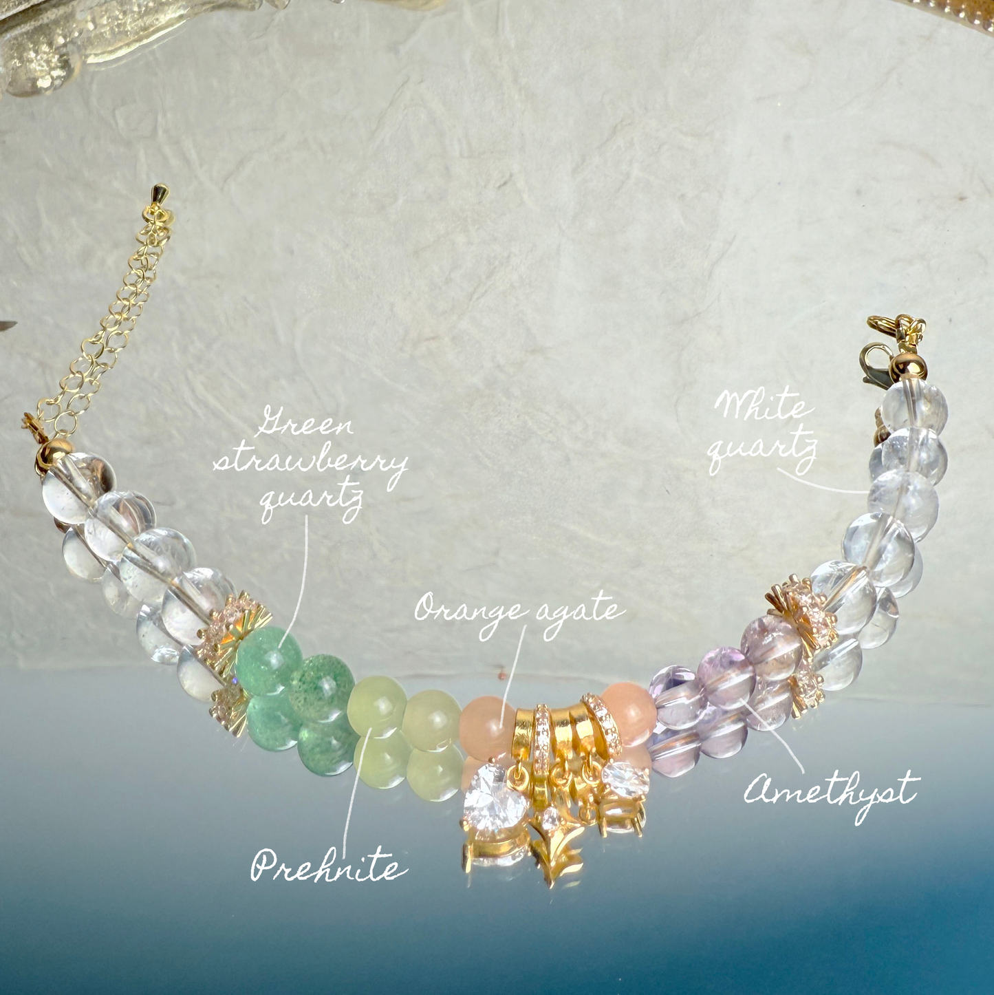 [KiraKira] Rainbow Charms - Variety of quartz