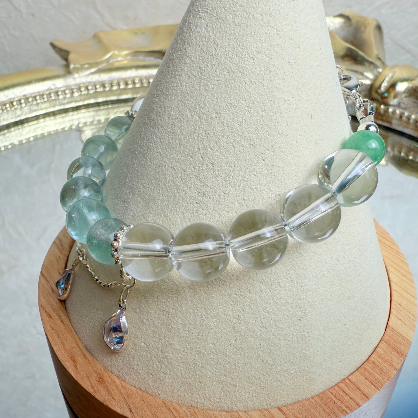 [KiraKira] Siren - Fluorite, white quartz
