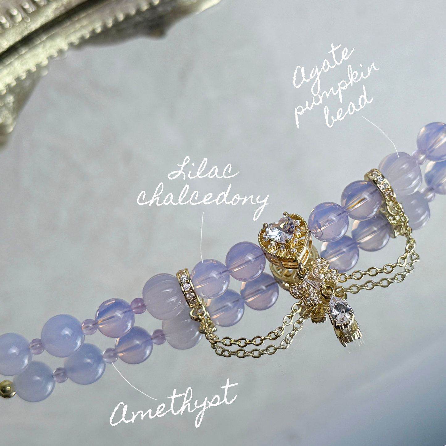 [KiraKira] Dantelia - Lilac chalcedony