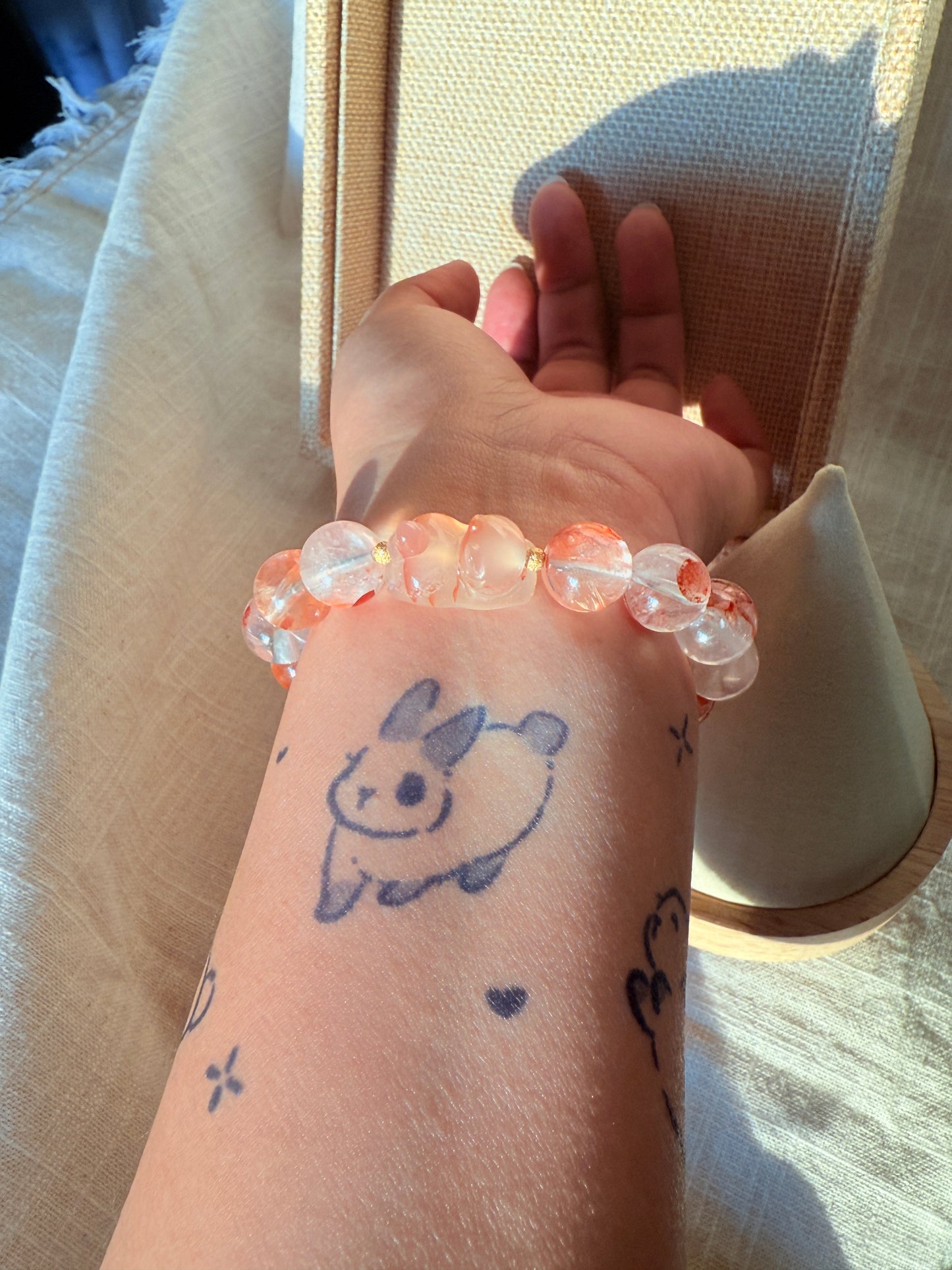 Playing Kitty: Koi hematoid quartz