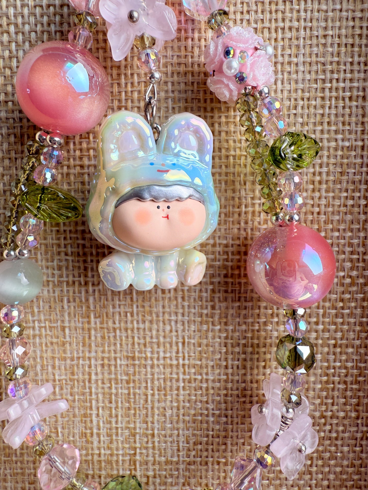 AMLLS cloud bunny phone charm