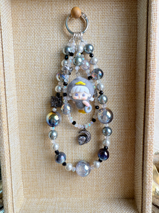 Tangtang "fuzzy ducky" phone charm