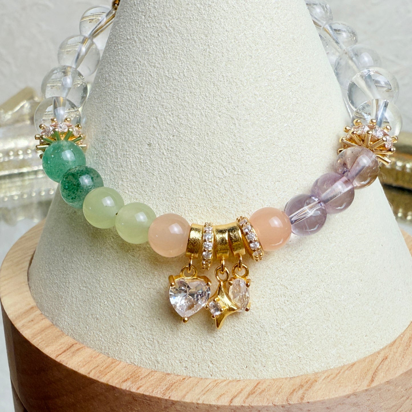 [KiraKira] Rainbow Charms - Variety of quartz